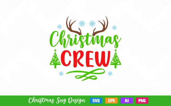 A Designer's Review of the Christmas Crew SVG Graphics for Crafts