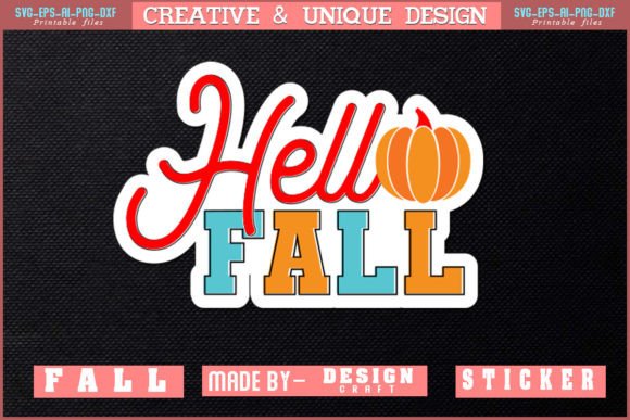 Assessing a Fall Graphics Asset for Crafts and Branding