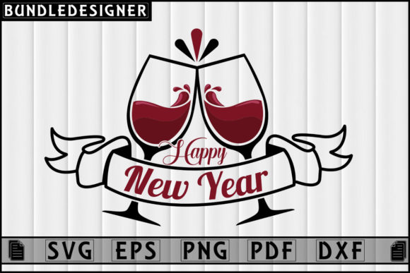 Crafting Graphics: A Review of the Happy New Year SVG Print Template