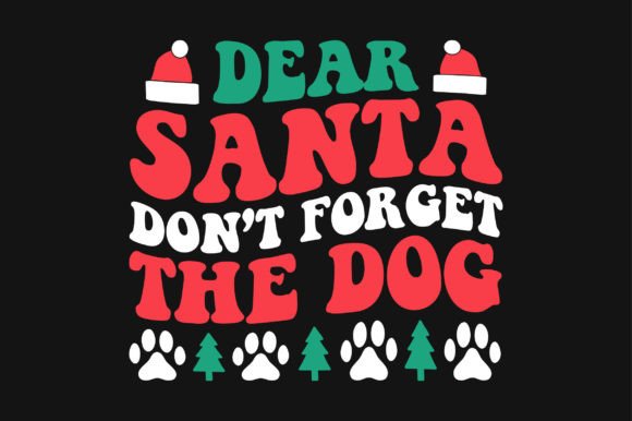 Dog Christmas SVG Sublimation T-shirt for Crafters & Graphic Assets