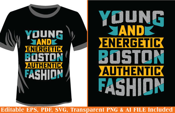 Evaluating the Young and Energetic Typography Embroidery Design