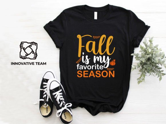 Fall SVG T-Shirt Design: A Versatile Graphic Asset for Crafts and Branding